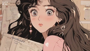 旧报少女