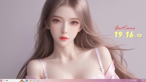 简单美少女