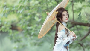 唯美清纯古装美女
