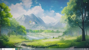 绿野澄湖-桌面主题