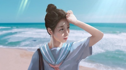 海边少女2