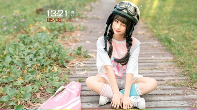 4K性感清纯双马尾美女