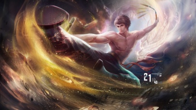 中国功夫双节棍龙的传人