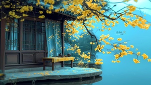 秋天赏桂花