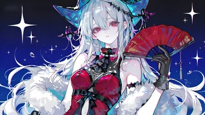 浊心斯卡蒂-4k美女