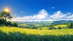 治愈草原风景