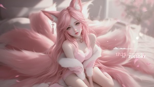 九尾少女阿狸