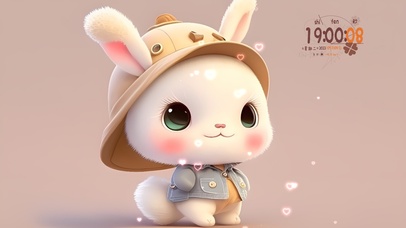可爱萌萌兔