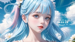 4k清纯可爱少女
