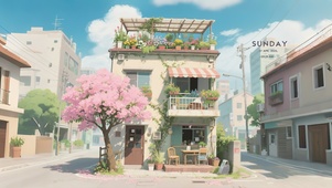 樱花小镇