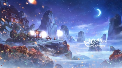 唯美治愈月仙境