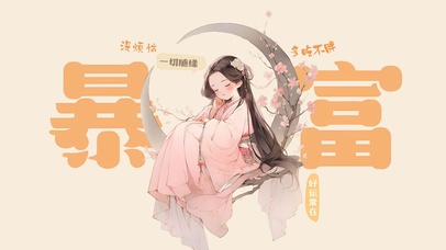 仙女许个愿要暴富