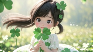 幸运草女孩