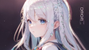 4K唯美清纯插画少女