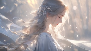 4K 阳光下的仙子