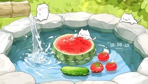 西瓜味の夏天