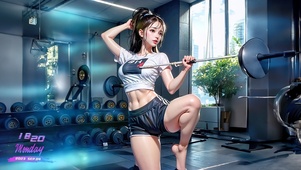 健身美女-BG-068