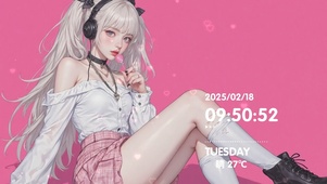 白猫可爱涅