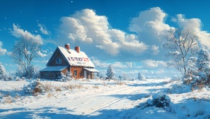 冬日户外小屋
