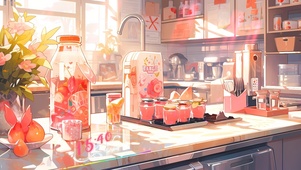 粉色治愈系列