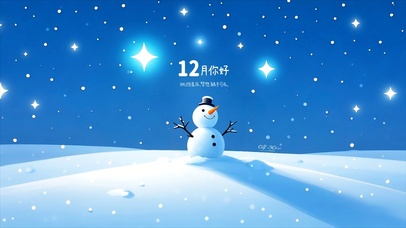 12月你好-梦幻雪人