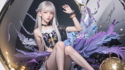 4K唯美清纯长腿3D美女