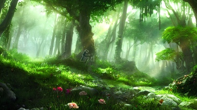 4k 治愈护眼阳光绿林