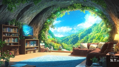 洞穴客厅