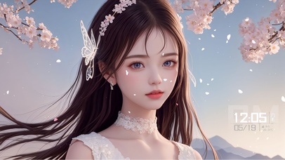 优雅甜美女神