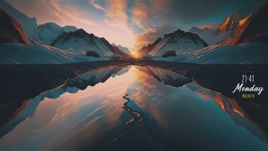 霞光万丈