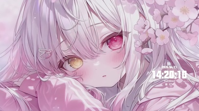 异瞳樱花少女