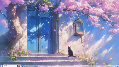 烂漫樱花-桌面主题