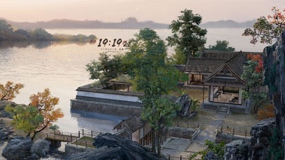 山水画-刘松年的秋天