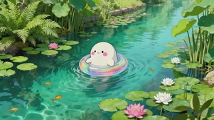 治愈秘境小溪