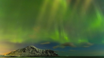 护眼壁纸系列之北极光