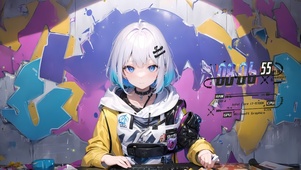 涂鸦女孩