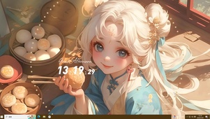 月饼少女
