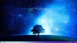 蓝色星空