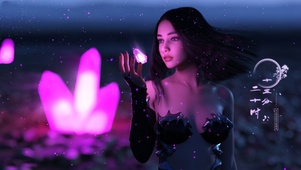 唯美紫晶女神