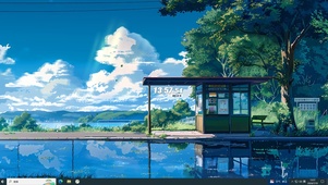 夏日 车站