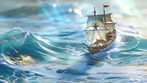 鎏金海洋の微縮世界