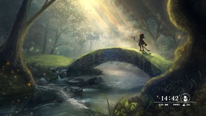 梦幻小桥流水森林