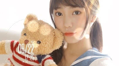 女朋友的娃娃熊