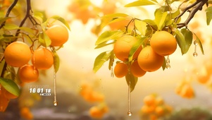 雨后治愈橘子