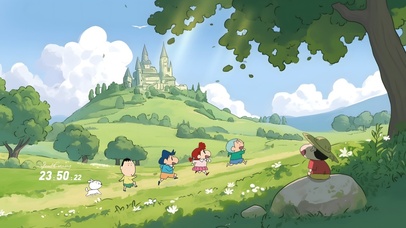 蜡笔小新春游记