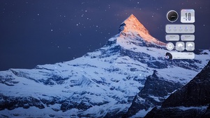 4k唯美雪山