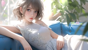短发阳光少女