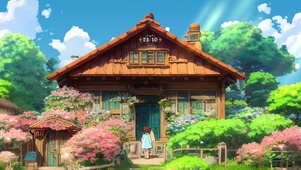 治愈 林中小屋
