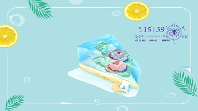 清新 海洋三明治