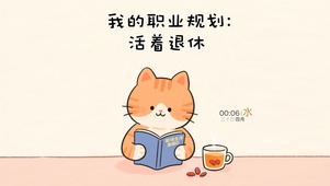 职业规划：活着退休